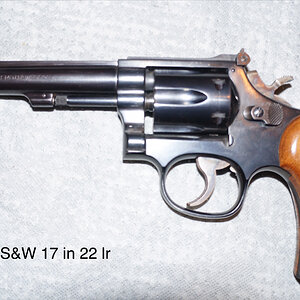 Smith & Wesson 17 in 22lr