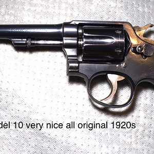 Smith & Wesson Pre-model 10