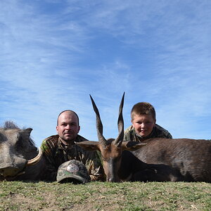 South Africa Hunting Warthog & Bushbuck
