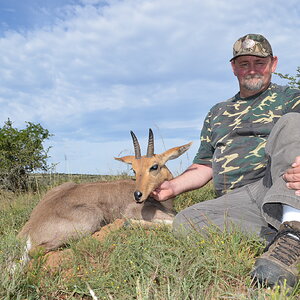 Hunt Mountain Reedbuck in South Africa