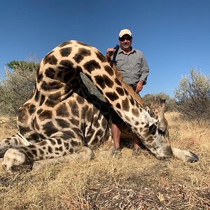 Caprivi Namibia Hunt Giraffe