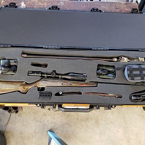 7 Mag Tikka Rifle in Gun Case