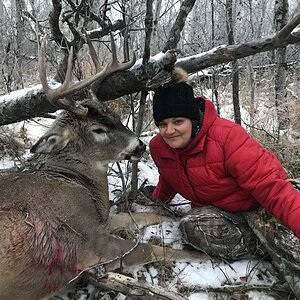 Canada Hunting White-tailed Deer