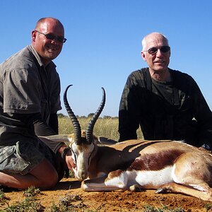 South Africa Hunting Springbok