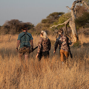 Kirstie Ennis Hunting in South Africa