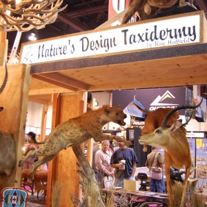 Taxidermy at Safari Club International Convention