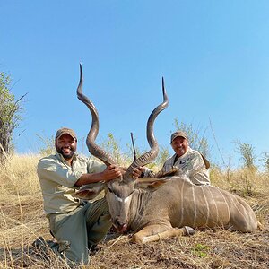 Nice Kudu Down! Hunt Zimbabwe