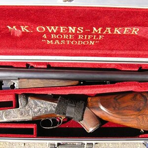 M.K. Owens 4 Bore Mastodon Rifle