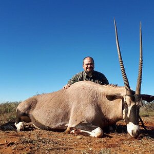 Gemsbok Hunt Kimberley Northern Cape South Afica