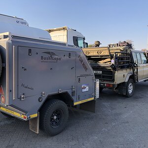 4 x 4 Camping Trailor Botswana