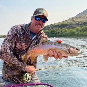 Fishing Rainbow Trout