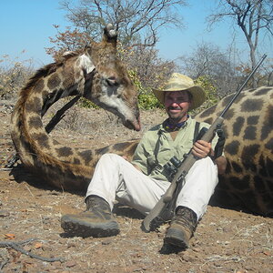 Giraffe Hunt Zimbabwe