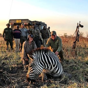 Zebra Hunt Tanzania