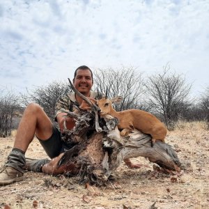 Hunting Steenbuck Namibia