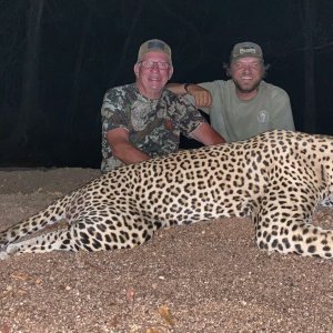 Leopard hunting Kwalata Safaris