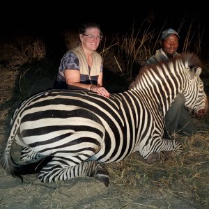 Zebra Hunting Zimbabwe