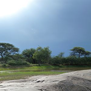 Hunting at Ozondjahe in Namibia