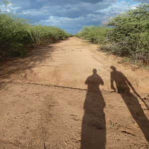 Hunting at Ozondjahe in Namibia