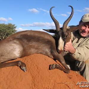 Hunting Black Springbok