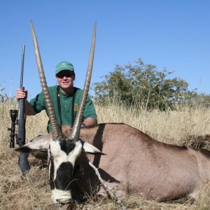 Hunting Gemsbok in Namibia