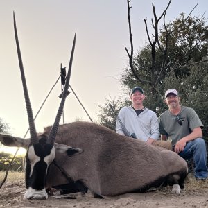 Gemsbok Hunting Botswana