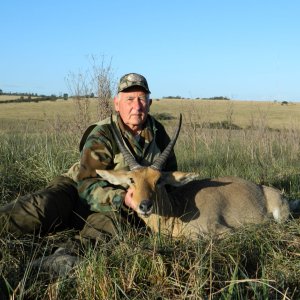 Wide Trophy Common Reedbuck