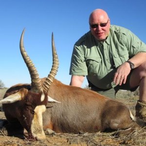 Hunting Blesbok Namibia