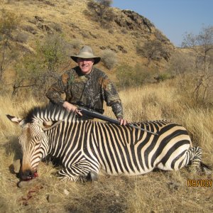 Zebra Hunt Namibia