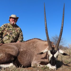 38 Inch Gemsbok Hunt South Africa