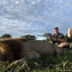 Lion Hunt Tanzania