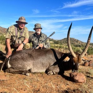 PH Hines with Waterbuck