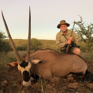 Gemsbok Bull Hunt Namibia