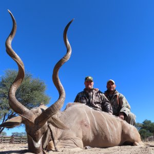 60.5 Inch Kudu Hunt Botswana
