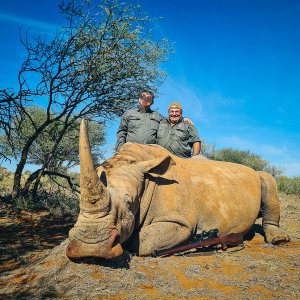 White Rhino Hunt South Africa