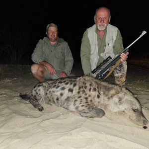 Media 'Spotted Hyena Hunt Botswana' in category 'Hunting Africa'