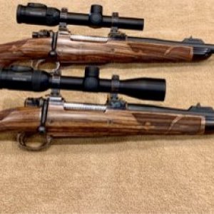 GMA Action 505 Gibbs & 375 H&H Rifles