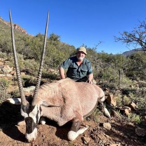 Gemsbok Hunt Karoo South Africa