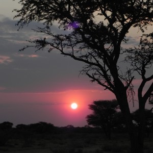 Sunset Namibia