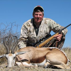 Hunting Springbok in Namibia