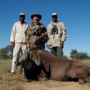 Hunting Black Wildebeest in Namibia