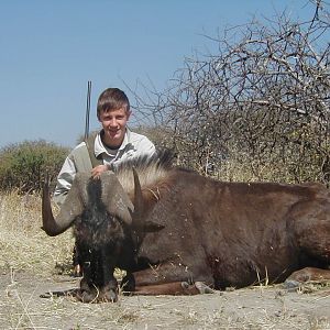 Hunting Black Wildebeest in Namibia