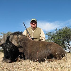 Hunting Black Wildebeest in Namibia