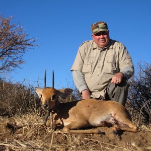 Hunting Steenbok in Namibia