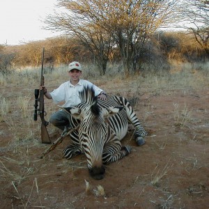 Hunting Hartmann's Mountain Zebra in Namibia