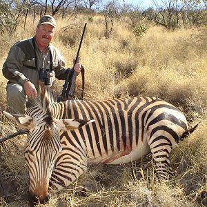 Hunting Hartmann's Mountain Zebra in Namibia