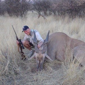 Hunting Cape Eland in Namibia