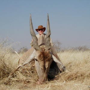 Hunting Cape Eland in Namibia