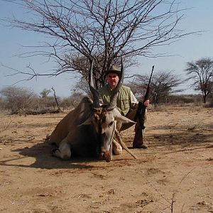 Hunting Cape Eland in Namibia