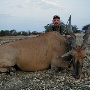 Hunting Cape Eland in Namibia