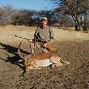 Hunting Impala in Namibia